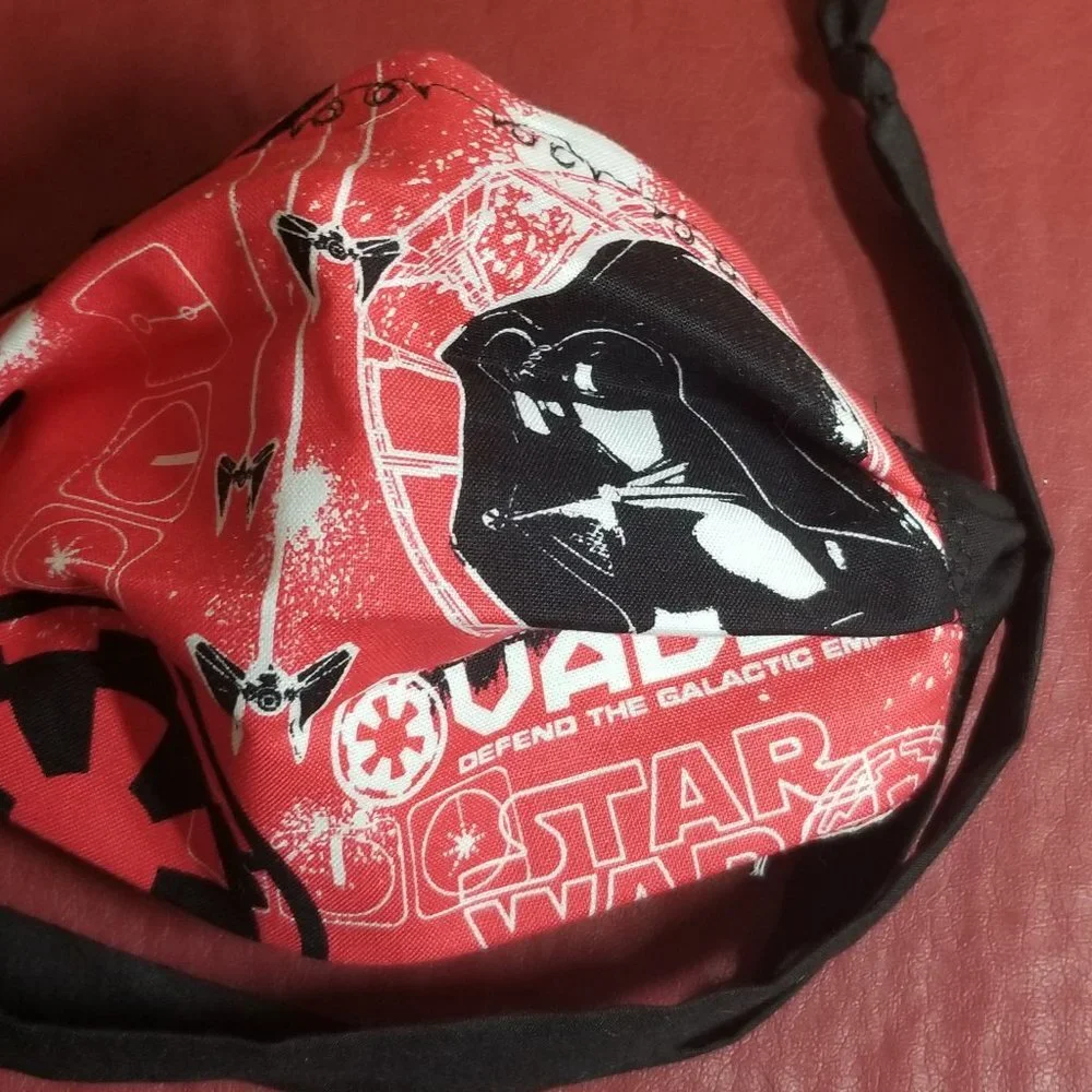 Kid Size Mask w/ Silver & Copper Filters- Darth Va